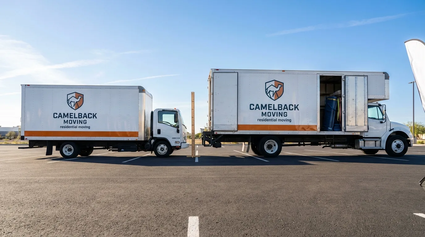 Moving truck size capacity guide in Saint James City